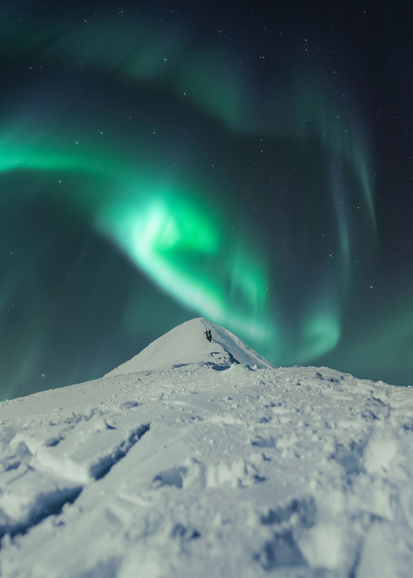Emerald Aurora Sky - Städjan