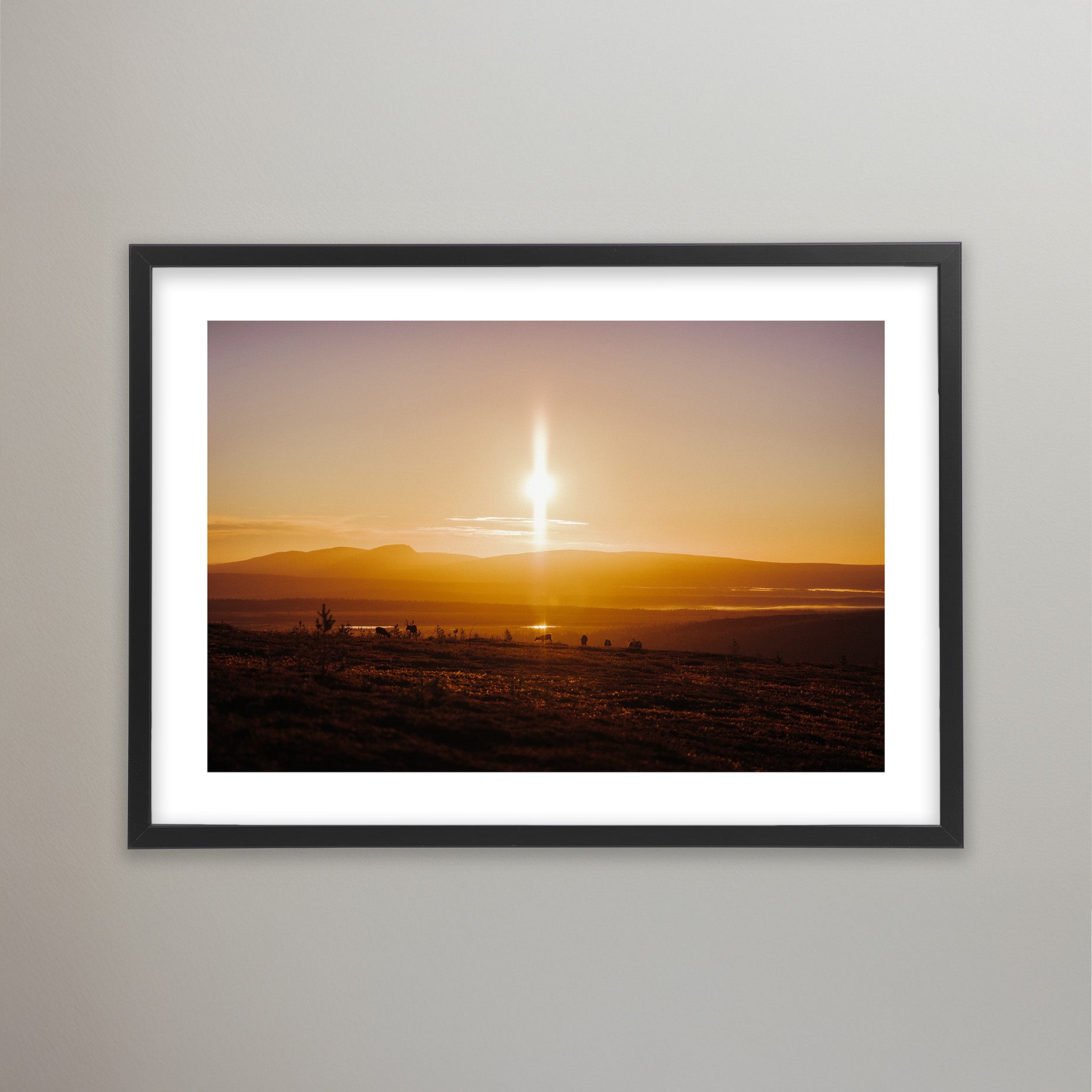 Sunrise Silhouettes - Nipfjället